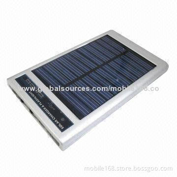 Newest Eco universal solar energy power bank, moving charger for mobile phones